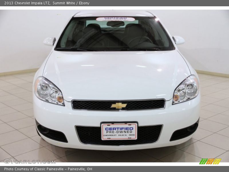 Summit White / Ebony 2013 Chevrolet Impala LTZ