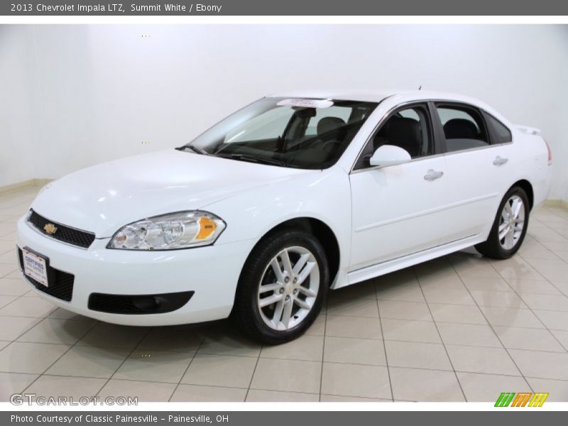Summit White / Ebony 2013 Chevrolet Impala LTZ