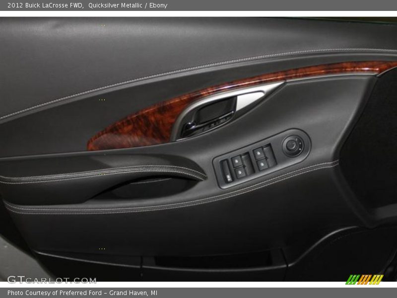 Quicksilver Metallic / Ebony 2012 Buick LaCrosse FWD