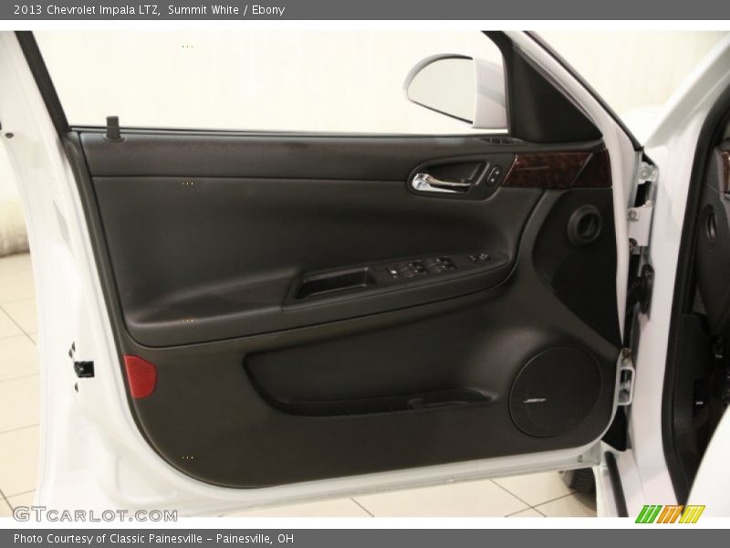 Summit White / Ebony 2013 Chevrolet Impala LTZ