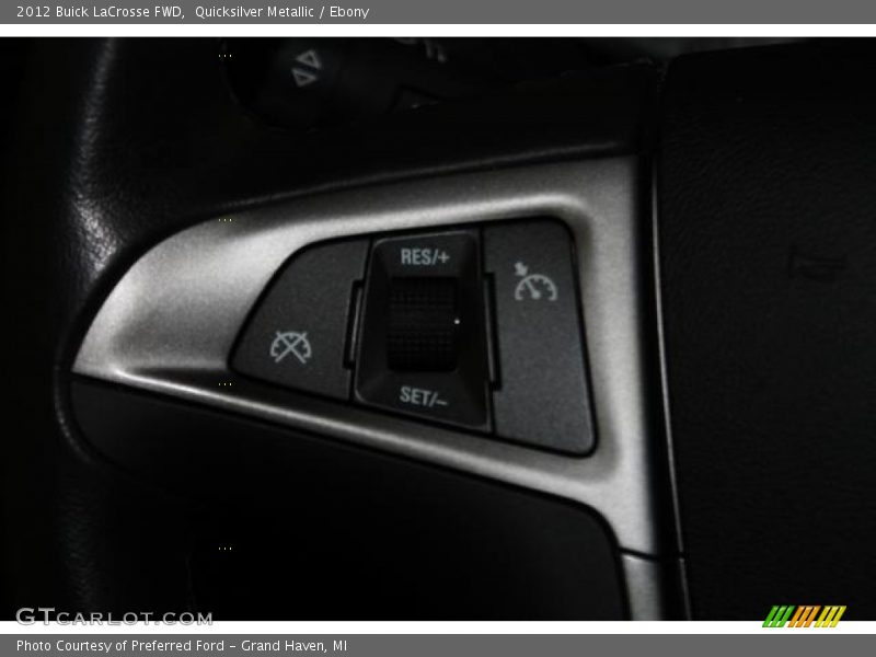 Quicksilver Metallic / Ebony 2012 Buick LaCrosse FWD