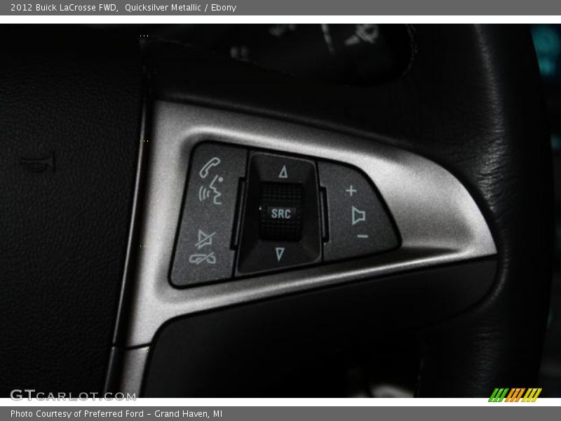 Quicksilver Metallic / Ebony 2012 Buick LaCrosse FWD