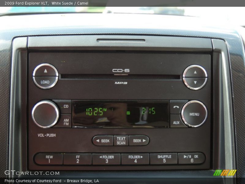 White Suede / Camel 2009 Ford Explorer XLT