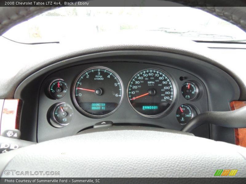 Black / Ebony 2008 Chevrolet Tahoe LTZ 4x4