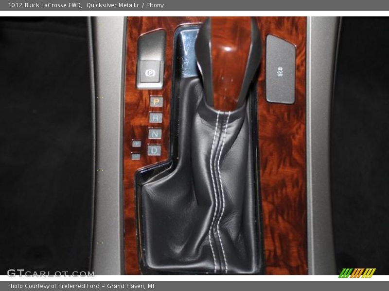 Quicksilver Metallic / Ebony 2012 Buick LaCrosse FWD