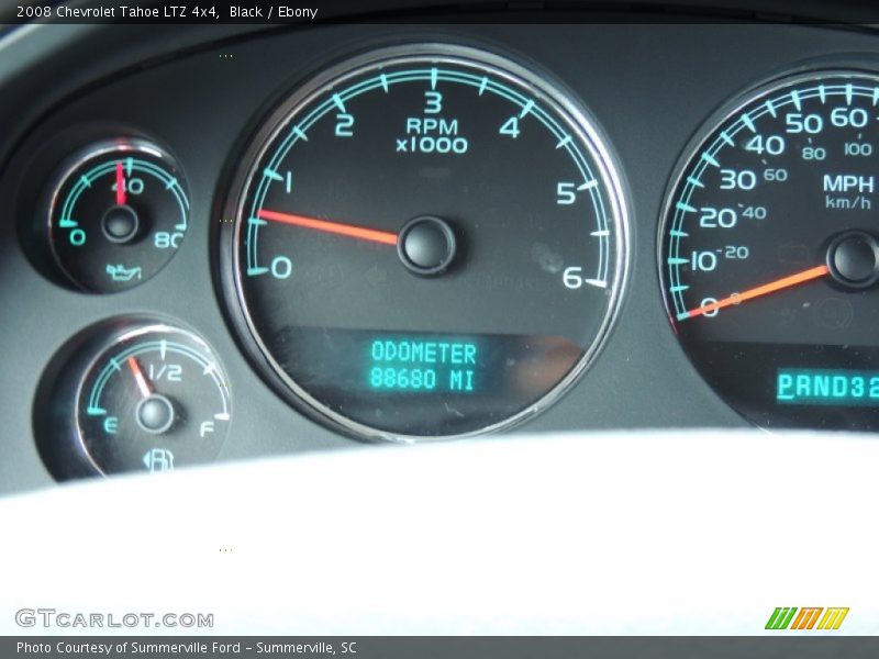 Black / Ebony 2008 Chevrolet Tahoe LTZ 4x4