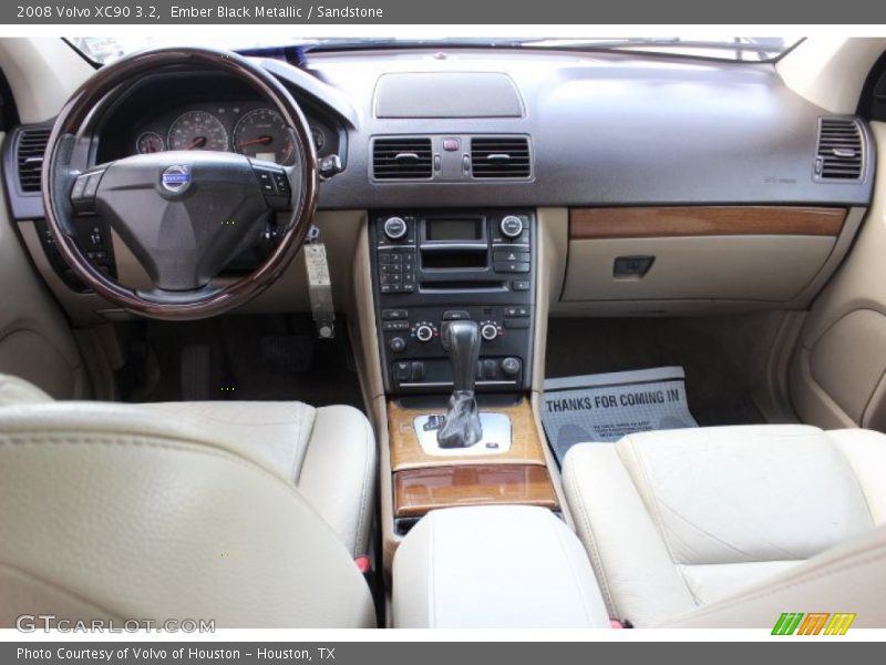 Ember Black Metallic / Sandstone 2008 Volvo XC90 3.2