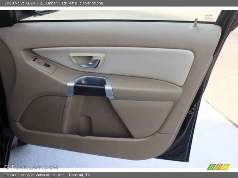 Ember Black Metallic / Sandstone 2008 Volvo XC90 3.2