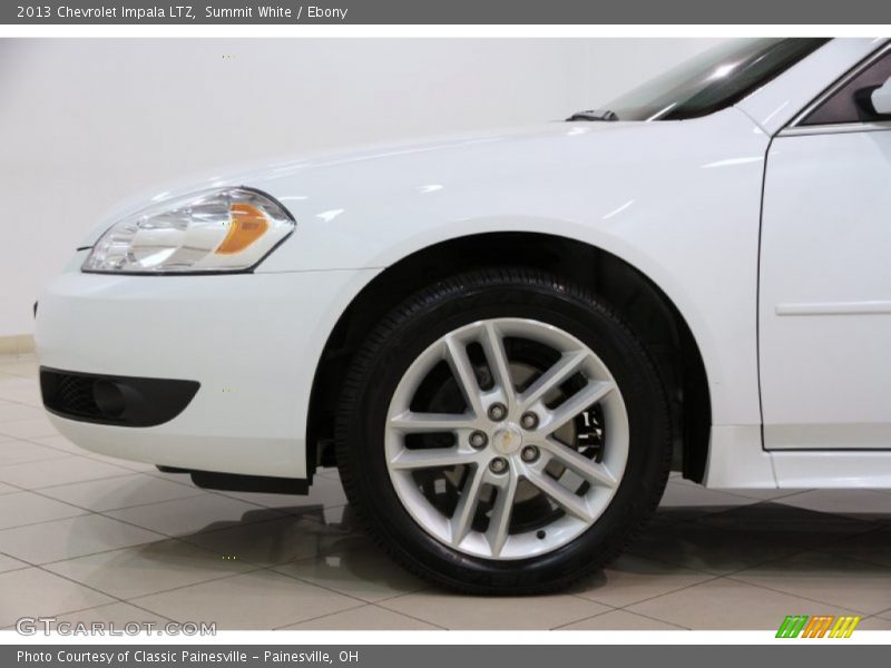 Summit White / Ebony 2013 Chevrolet Impala LTZ