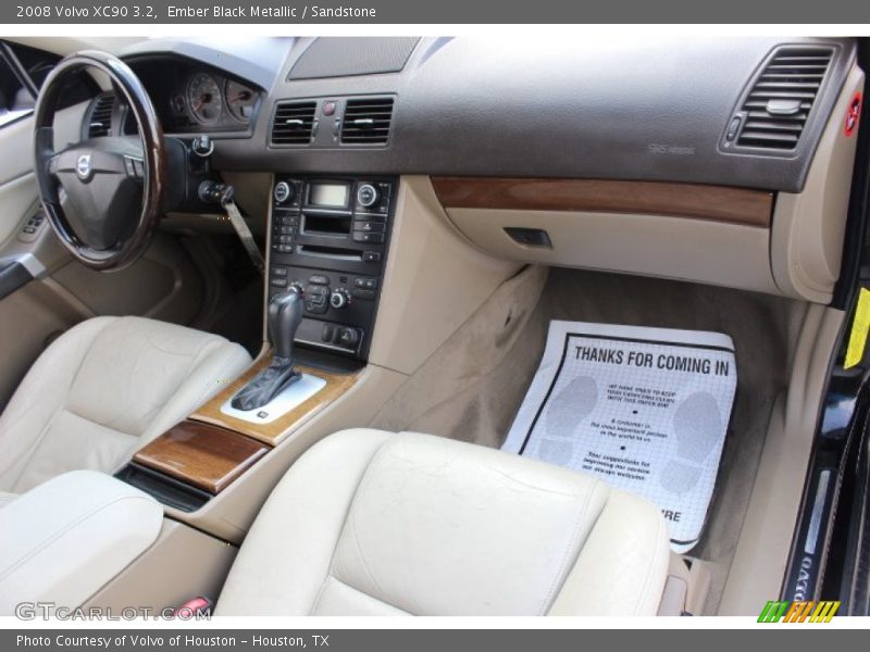 Ember Black Metallic / Sandstone 2008 Volvo XC90 3.2