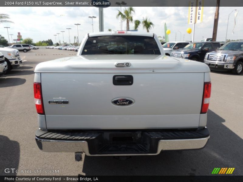 Silver Metallic / Dark Flint 2004 Ford F150 XLT SuperCrew