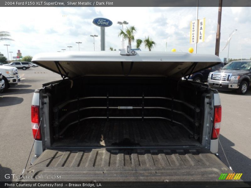 Silver Metallic / Dark Flint 2004 Ford F150 XLT SuperCrew