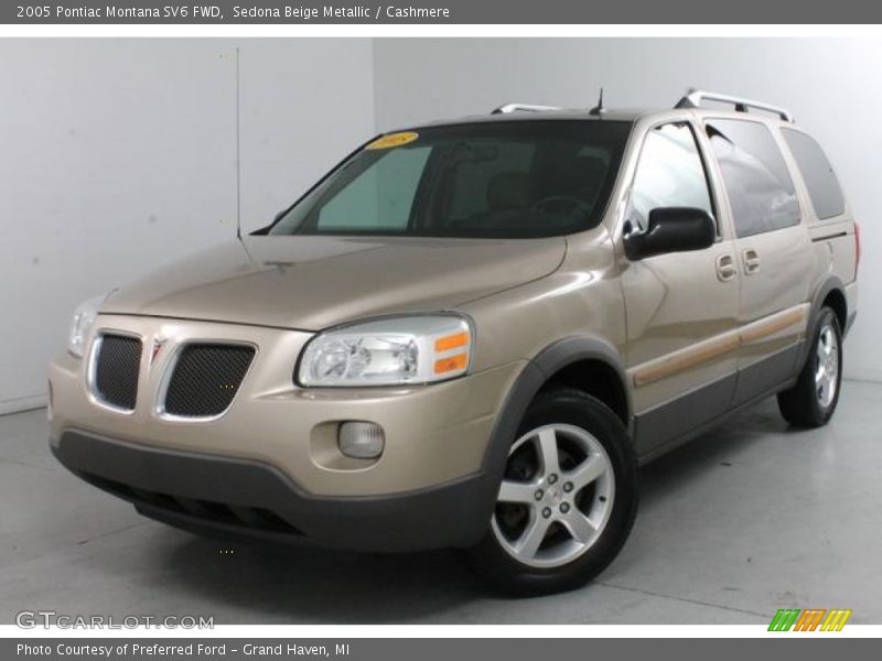 Sedona Beige Metallic / Cashmere 2005 Pontiac Montana SV6 FWD