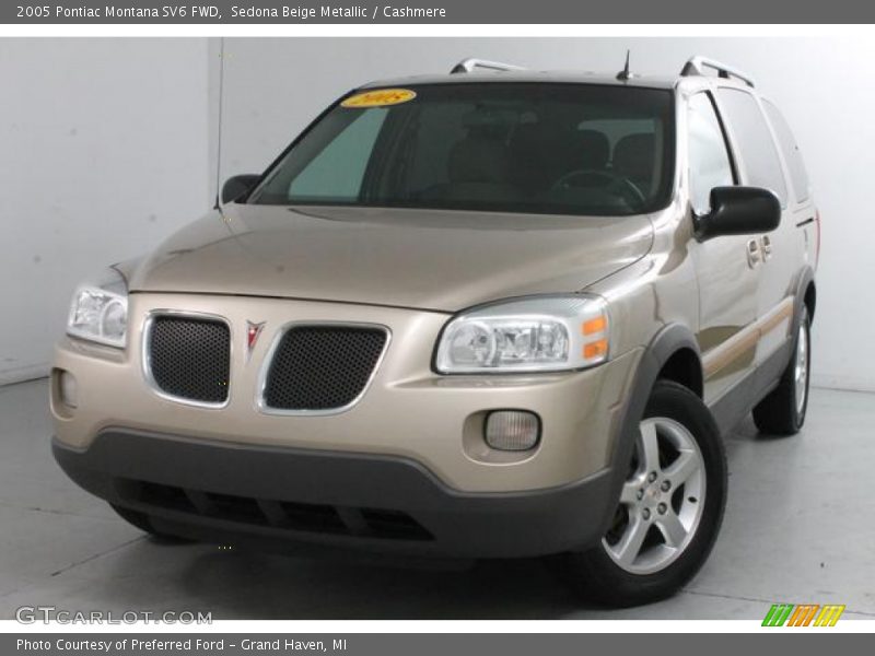 Sedona Beige Metallic / Cashmere 2005 Pontiac Montana SV6 FWD