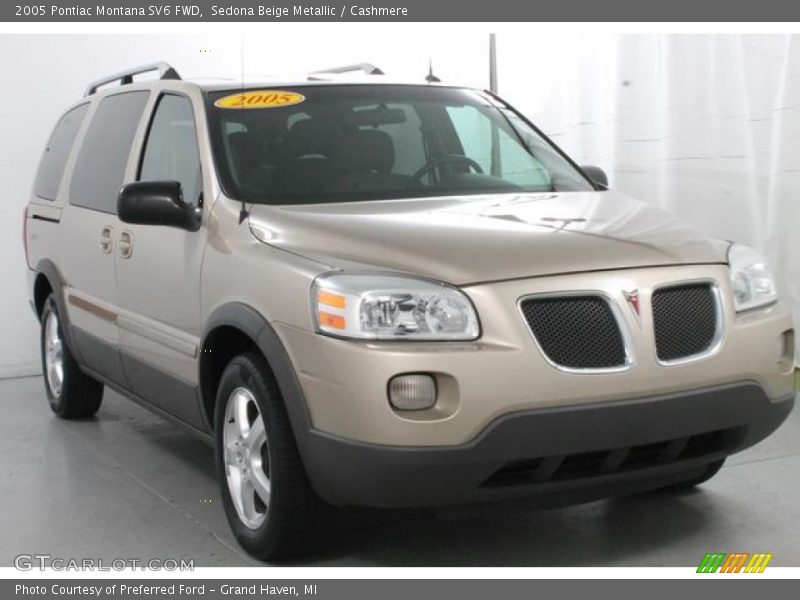Sedona Beige Metallic / Cashmere 2005 Pontiac Montana SV6 FWD