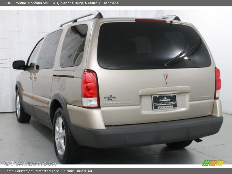 Sedona Beige Metallic / Cashmere 2005 Pontiac Montana SV6 FWD