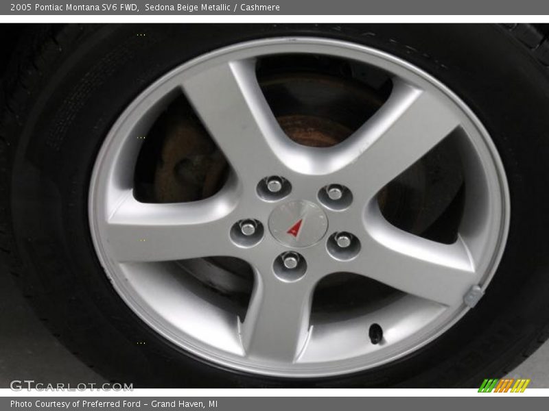 Sedona Beige Metallic / Cashmere 2005 Pontiac Montana SV6 FWD