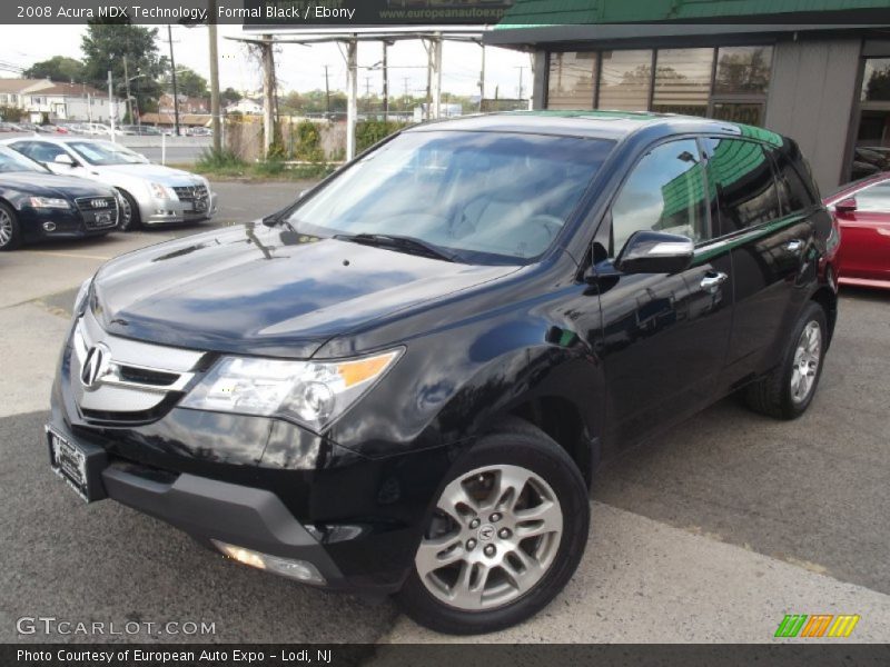 Formal Black / Ebony 2008 Acura MDX Technology