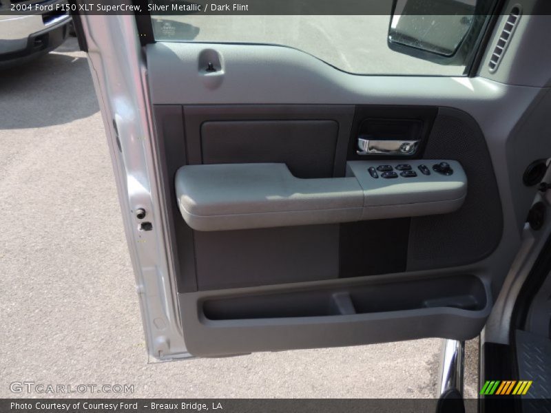 Silver Metallic / Dark Flint 2004 Ford F150 XLT SuperCrew