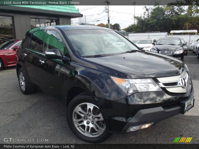 Formal Black / Ebony 2008 Acura MDX Technology