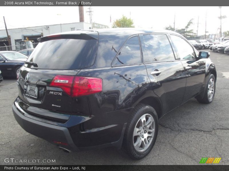Formal Black / Ebony 2008 Acura MDX Technology