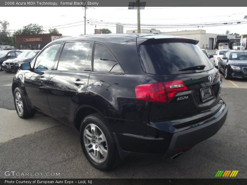 Formal Black / Ebony 2008 Acura MDX Technology
