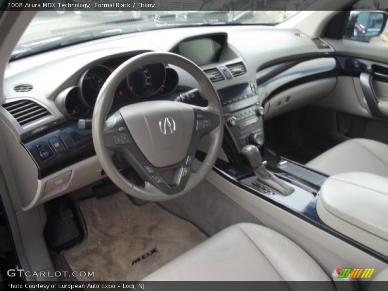 Formal Black / Ebony 2008 Acura MDX Technology