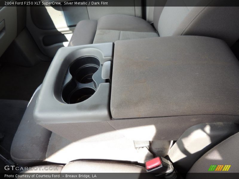 Silver Metallic / Dark Flint 2004 Ford F150 XLT SuperCrew