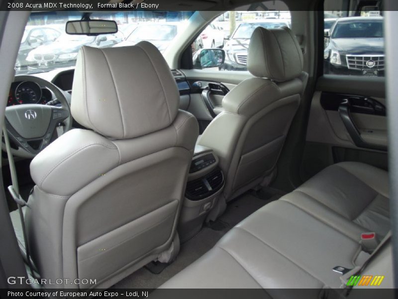 Formal Black / Ebony 2008 Acura MDX Technology