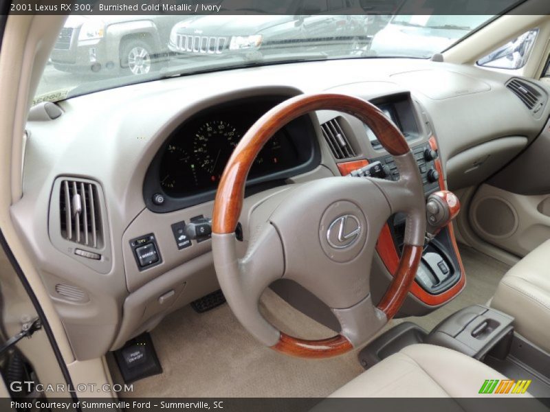 Burnished Gold Metallic / Ivory 2001 Lexus RX 300