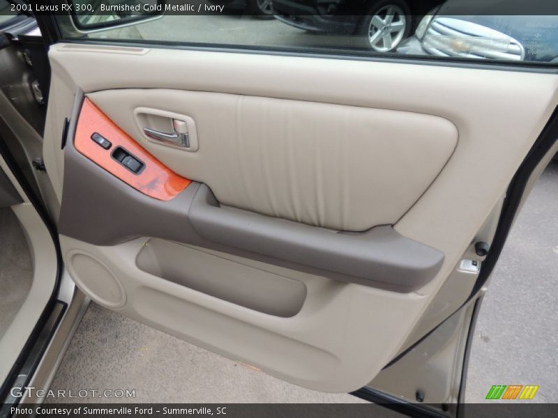 Burnished Gold Metallic / Ivory 2001 Lexus RX 300