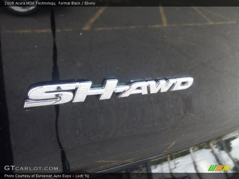 Formal Black / Ebony 2008 Acura MDX Technology