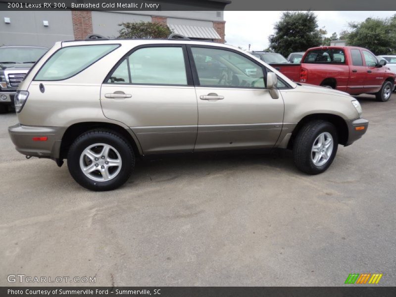 Burnished Gold Metallic / Ivory 2001 Lexus RX 300