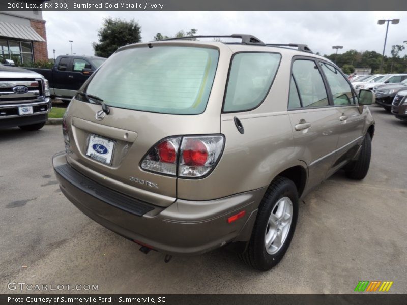 Burnished Gold Metallic / Ivory 2001 Lexus RX 300