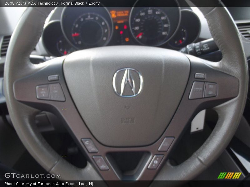 Formal Black / Ebony 2008 Acura MDX Technology