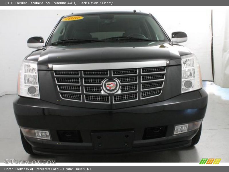 Black Raven / Ebony 2010 Cadillac Escalade ESV Premium AWD