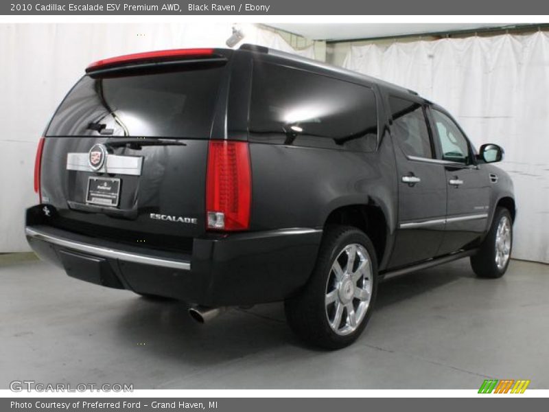 Black Raven / Ebony 2010 Cadillac Escalade ESV Premium AWD