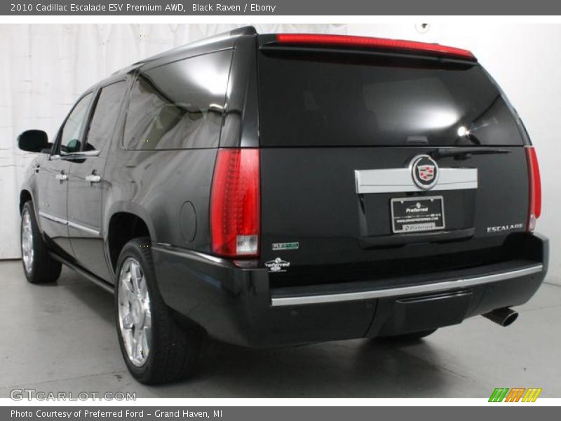 Black Raven / Ebony 2010 Cadillac Escalade ESV Premium AWD
