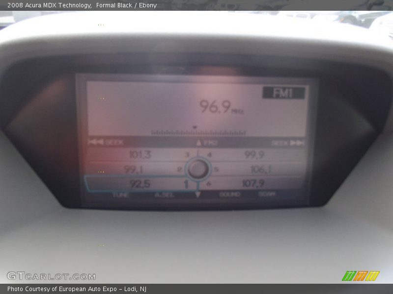 Formal Black / Ebony 2008 Acura MDX Technology