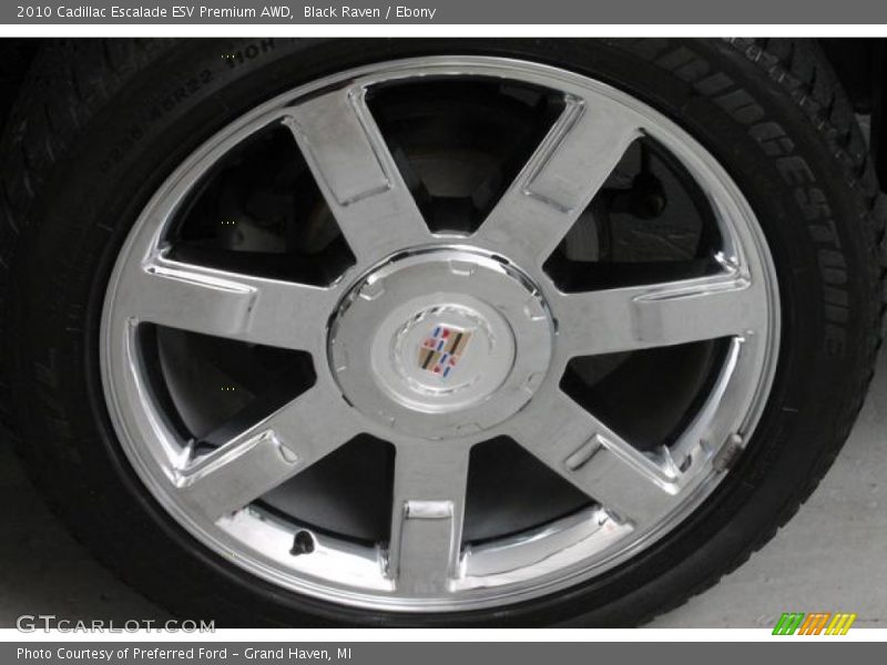 Black Raven / Ebony 2010 Cadillac Escalade ESV Premium AWD