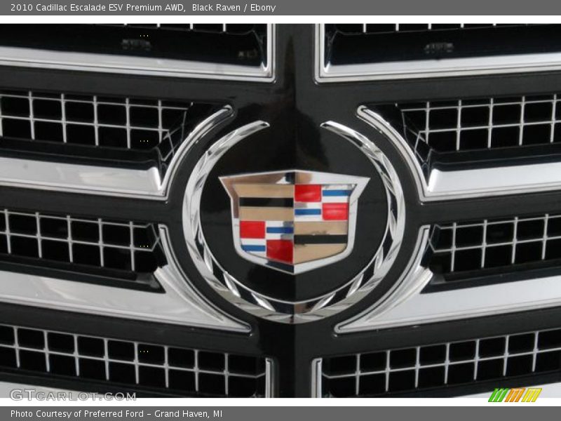 Black Raven / Ebony 2010 Cadillac Escalade ESV Premium AWD