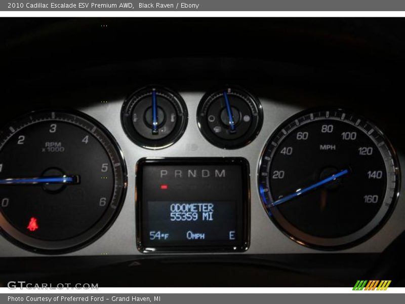Black Raven / Ebony 2010 Cadillac Escalade ESV Premium AWD