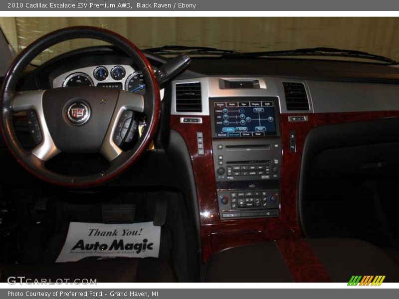 Black Raven / Ebony 2010 Cadillac Escalade ESV Premium AWD