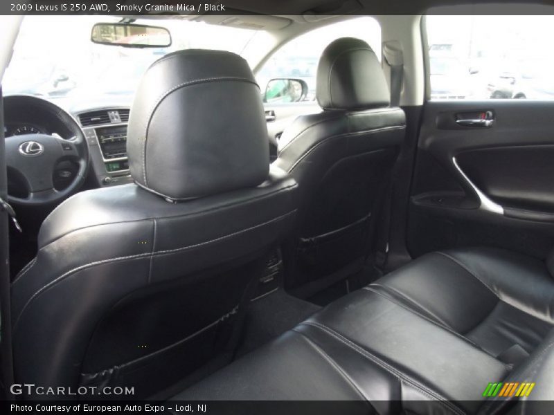 Smoky Granite Mica / Black 2009 Lexus IS 250 AWD