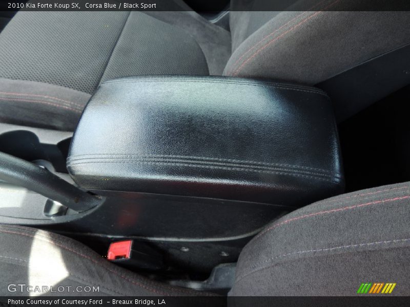 Corsa Blue / Black Sport 2010 Kia Forte Koup SX
