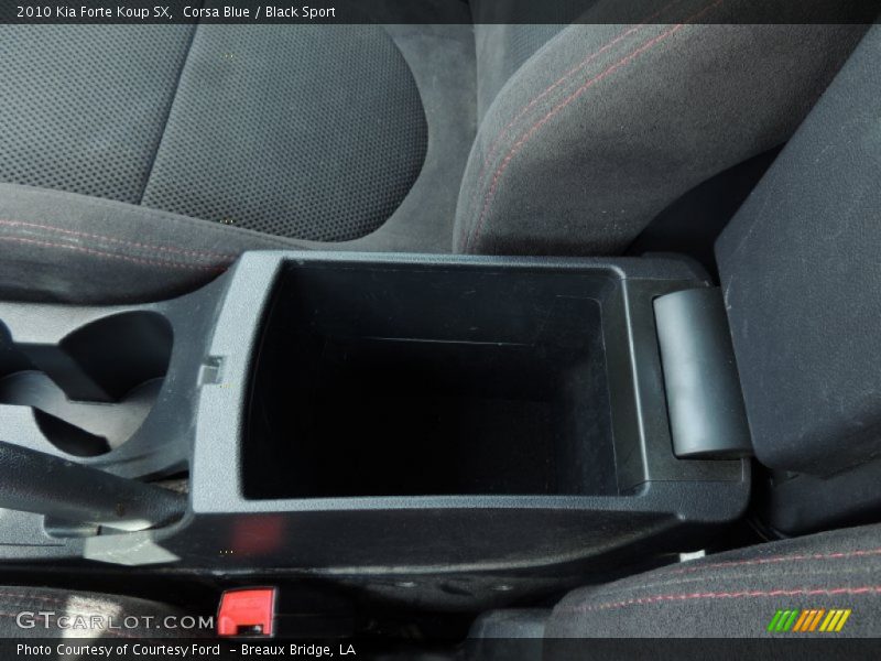 Corsa Blue / Black Sport 2010 Kia Forte Koup SX