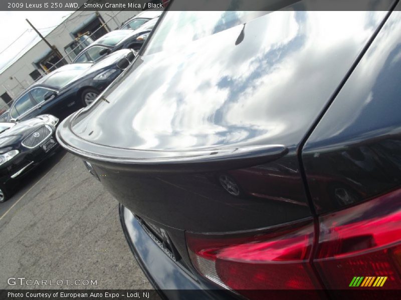 Smoky Granite Mica / Black 2009 Lexus IS 250 AWD