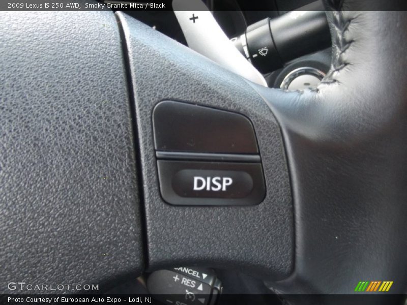 Smoky Granite Mica / Black 2009 Lexus IS 250 AWD
