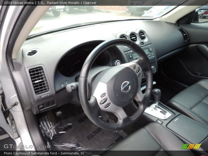 Radiant Silver Metallic / Charcoal 2009 Nissan Altima 2.5 SL