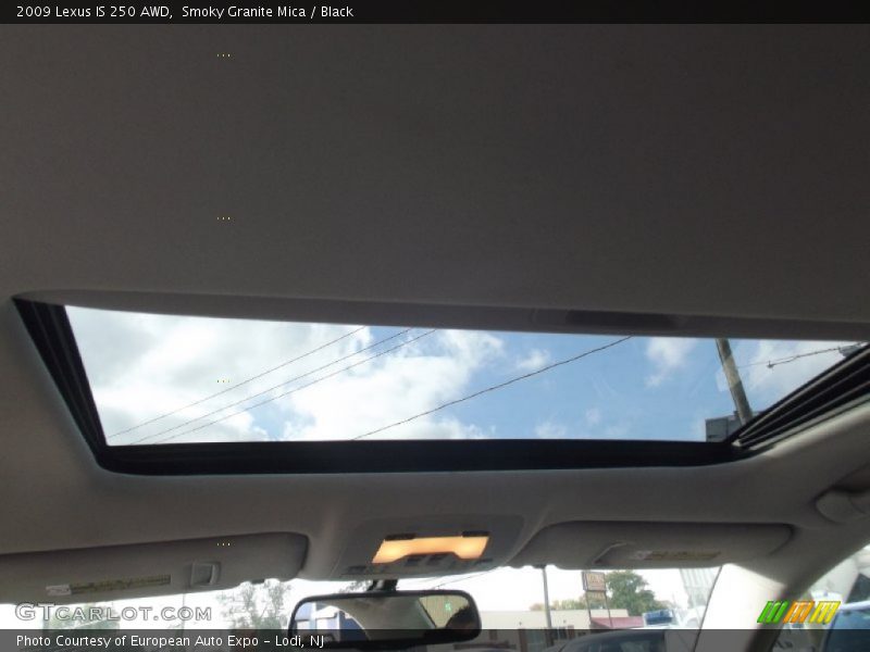 Smoky Granite Mica / Black 2009 Lexus IS 250 AWD
